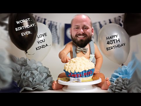 Worst 40th Birthday Ever SlideShow !!