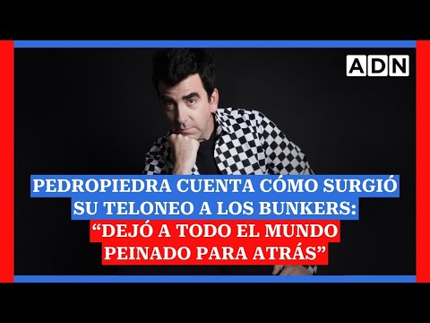 Pedropiedra cuenta cómo surgió su teloneo a Los Bunkers: “Dejó a todo el mundo peinado para atrás”