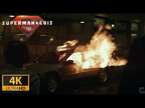 Lois Lane's Car On Fire [4K] | Superman and Loise - S01E03