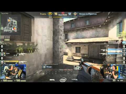 Craziest retake by NiP and Friberg | Katowice Final 2015