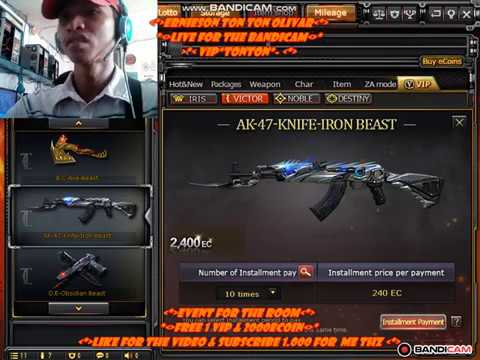 Crossfire 2.0 PH 2019 SMILEGATE PH: VIP Installment & Butcher Character Sale 240-168 ECOIN ^_^