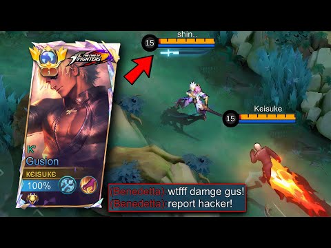 GLOBAL GUSION BEST COMBO TRICK & BUILD FULL TUTORIAL!! (pls try) - Mobile Legends
