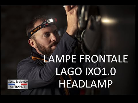 Tutoriel vidéo - Lampe frontale rechargeable - LAGO IXO1.0  - Rechargeable headlamp - LAGOLIGHT