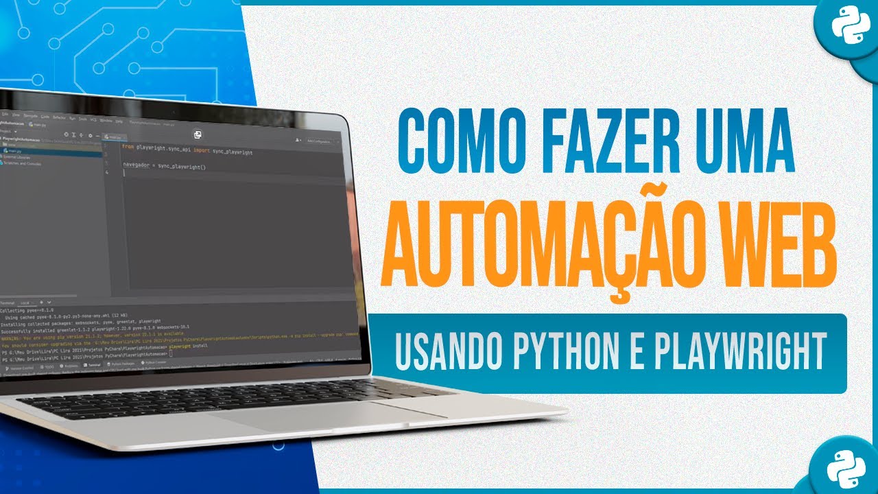 Como Fazer uma Automação Web Usando Python e Playwright