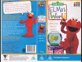 Sesame Street Elmo S World Dancing Music Books Vol 1 Australian VHS