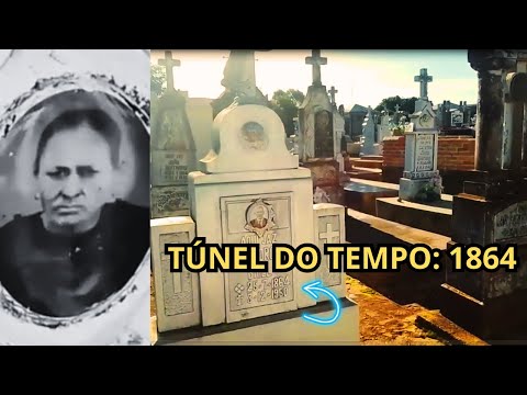 Túnel do tempo: sepulturas antigas do cemitério de Caibaté-RS contam a história dos colonizadores.