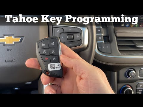 2021 Chevy Tahoe Remote Key Fob Programming - How To Program Add A Smart Key - Chevrolet