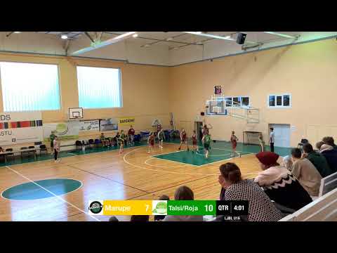 LJBL U16 Marupes SC : Talsi/Roja