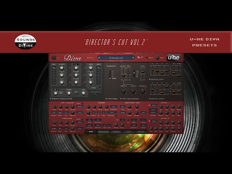 SoundsDivine 'Directors Cut Vol.2' - U-he Diva
