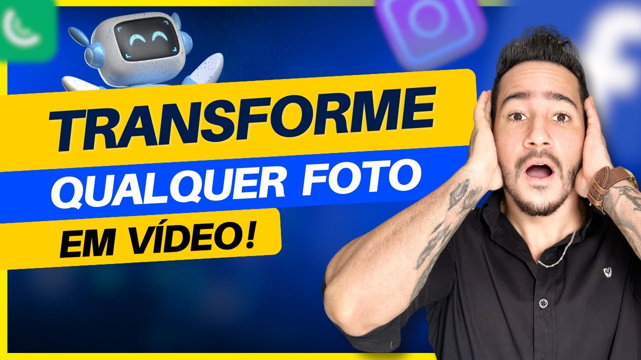 TRANSFORME QUALQUER IMAGEM EM VÍDEO COM ESSA I.A | 100% GRÁTIS