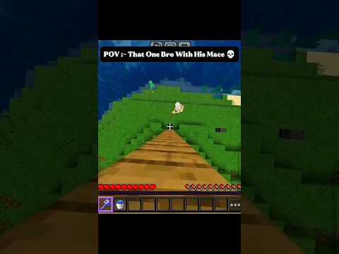 Mace Powe...💀 #effect #shorts #minecraft #shortfeed