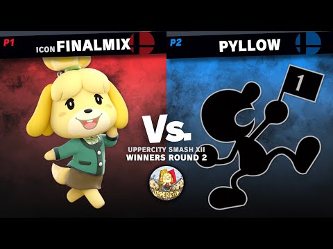 UpperCity Smash XII - Final Mix (Isabelle) vs Pyllow (Mr.Game & Watch) - Winners Round 2