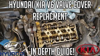 Valve Cover Gasket Replacement! 06-11 Hyundai/Kia V6
