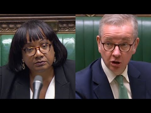 WATCH Michael Gove Destroy Diane Abbott On UK's Track Record