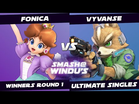 Smash @ Windu's 133 - Fonica (Daisy) vs Vyvanse (Fox) - Winners Round 1 SSBU
