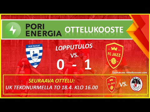 Pori Energia ottelukooste: SalPa - FC Jazz 13.4.2019