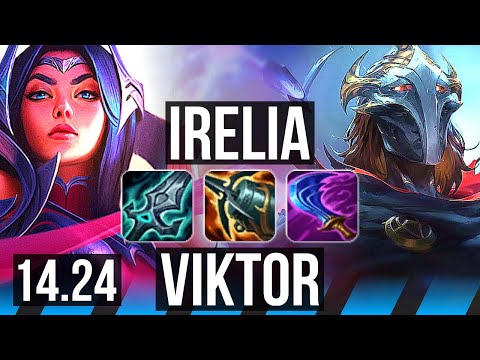 IRELIA vs VIKTOR (MID) | NA Master | 14.24