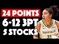 Azzi Fudd TAKES OVER As Dallas DESTROY The Liberty in 2nd Half... DEFAULT Thumbnail