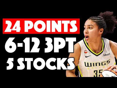 Azzi Fudd TAKES OVER As Dallas DESTROY The Liberty in 2nd Half...