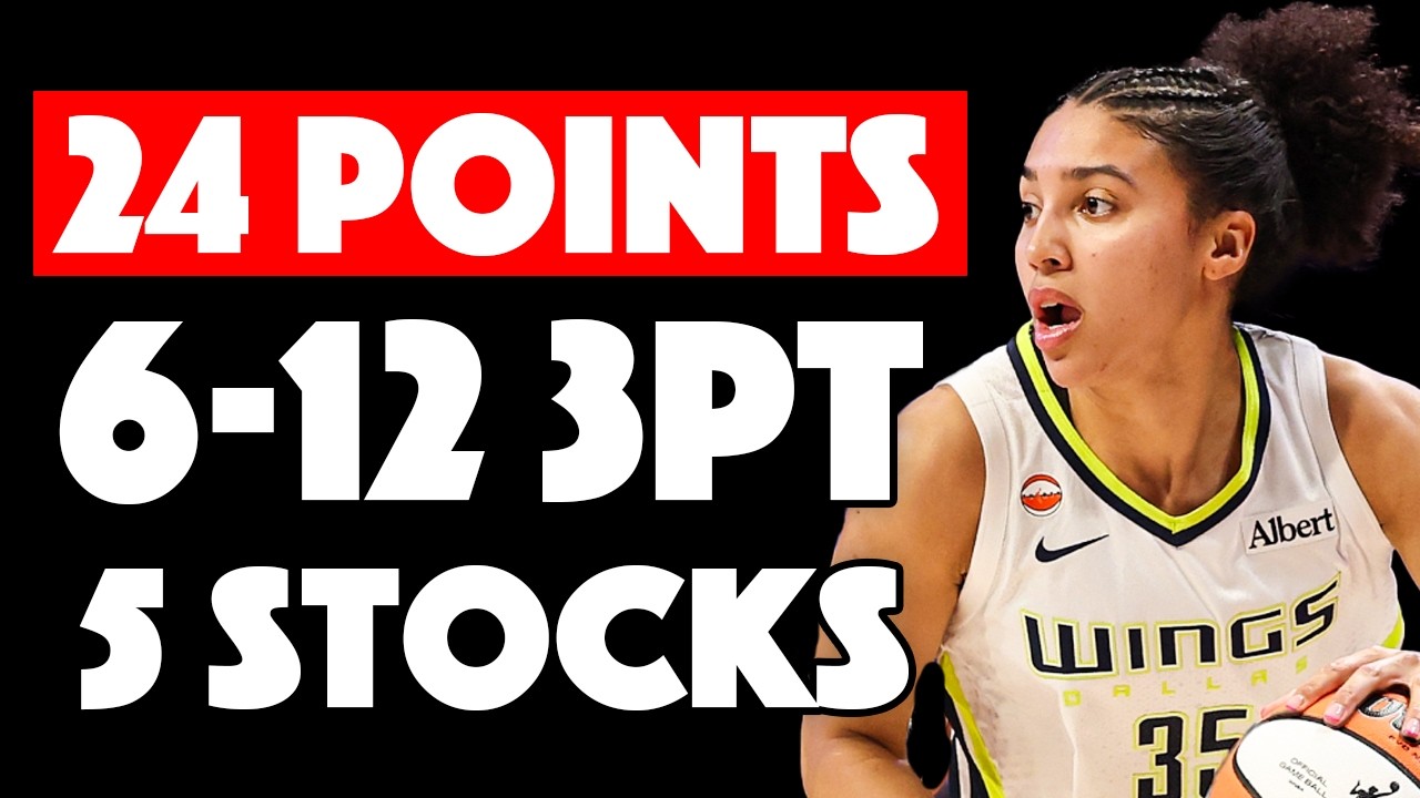 Azzi Fudd TAKES OVER As Dallas DESTROY The Liberty in 2nd Half...