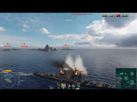 World of Warships British Tier 10 Reward Battleship, Thunderer 306k