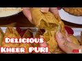 HOW TO MAKE PURAN PURI HOW TO MAKE KHEER PURI PURAN PURI RICE PUDDING HYDERABADI KHEER PURI Puri