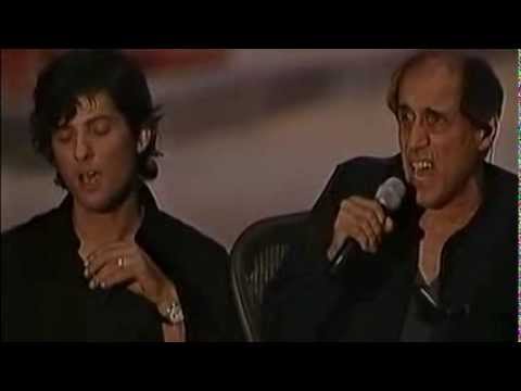 Adriano Celentano & Fiorello - L'emozione non ha voce (LIVE 2001)