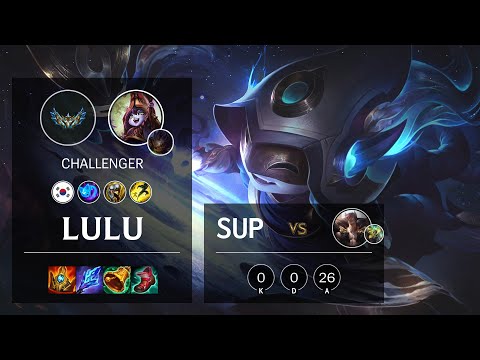 Lulu Support vs Sett - KR Challenger Patch 12.5