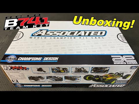 Team Associated B74.1 unboxing