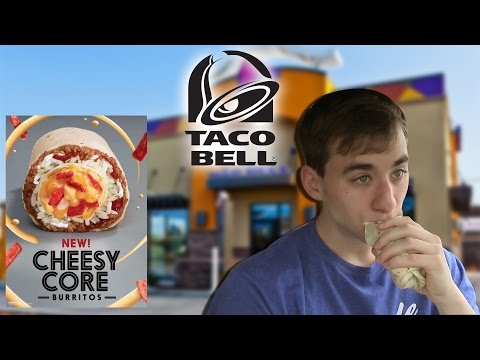 Taco Bell Cheesy Core Burritos- Food Review #183