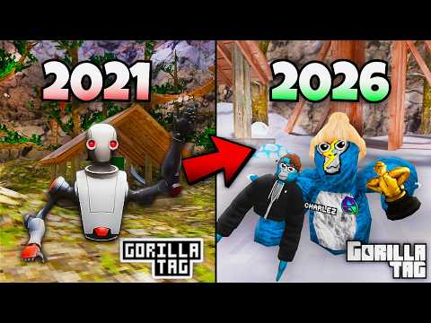 I Played The OLDEST Versions of Gorilla Tag..
