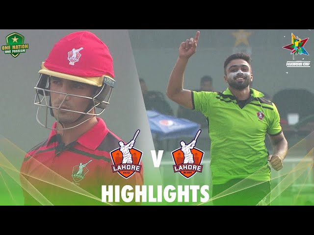 Full Highlights | Lahore Whites vs Lahore Blues | Match 1 | Pakistan Cup 2023/24 | PCB