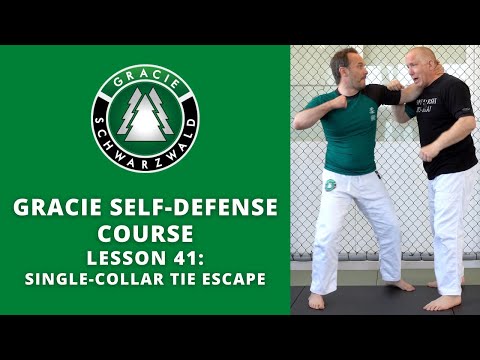 BJJ Self-Defense Course | Lesson 41: Single-Collar Tie Escape