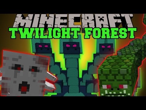 PopularMMOs - Minecraft: TWILIGHT FOREST MOD (DIMENSION, EPIC BOSSES AND STRUCTURES!) Mod Showcase