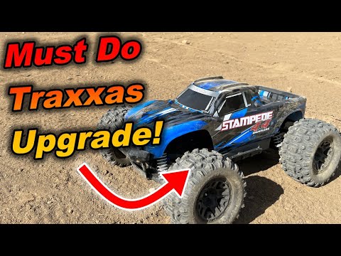 Must Do Traxxas Upgrade! - Stampede 4x4, Slash 4x4, Rustler 4x4 V2 BL-2S Brushless