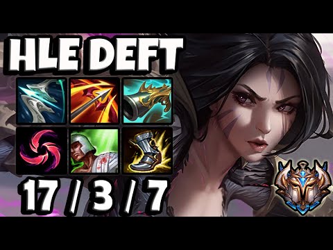 Deft KAISA vs TRISTANA [ Quadrakill ] Patch 11.9 Korea Challenger ✅