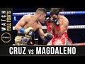 Cruz vs Magdaleno FULL FIGHT: October 31, 2020 | PBC on Showtime