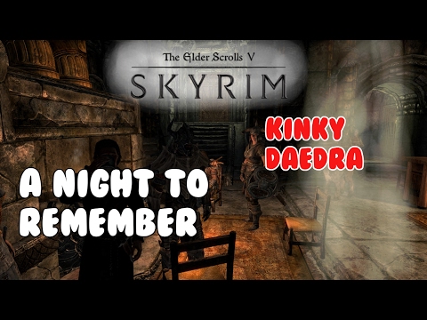 Skyrim Special Edition - A Night To Remember: Sanguine Rose - Kinky Daedra!