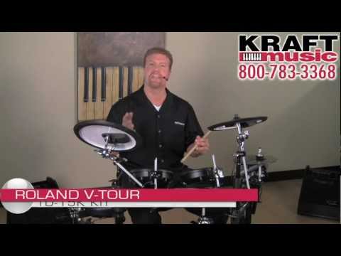 Kraft Music - Roland V-Tour TD-15K Demo with Steve Fisher