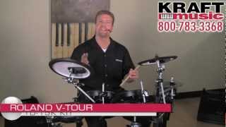 Video thumbnail for Kraft Music - Roland V-Tour TD-15K Demo with Steve Fisher by Kraft Music