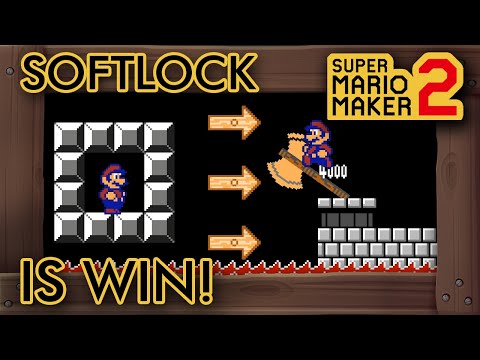 Super Mario Maker 2 - If You Get Softlocked You Win