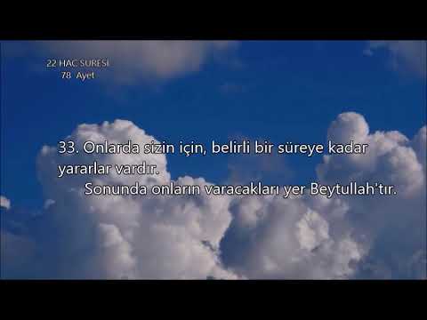 22  HAC SURESİ