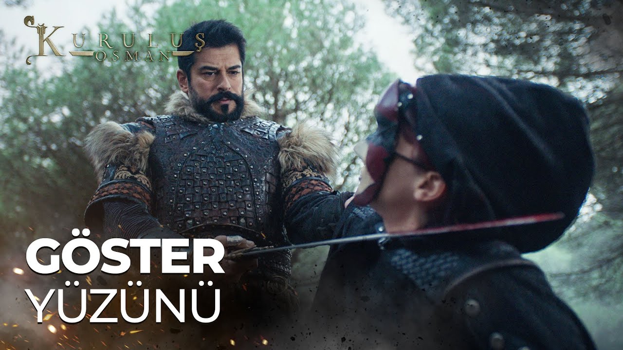 Osman Bey maskeli düşmanlarından birini yakalıyor - Kuruluş Osman