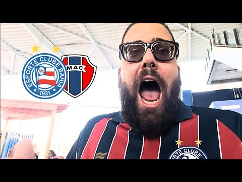 ☕️ NA CONTA DO CHÁ, DEU BAHÊA | BAHIA 1X0 MARANHÃO | VLOGAÇO