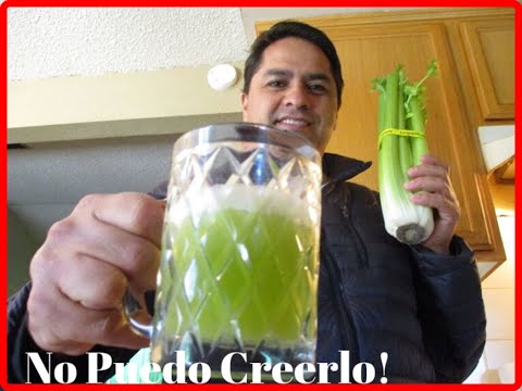 Tomé Jugo de Apio en Ayunas Por 7 Dias y Esto Fue Lo que Pasó