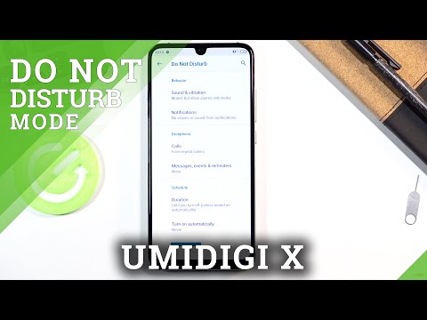 How to Activate DND Mode in UMIDIGI X – Silent Preferences