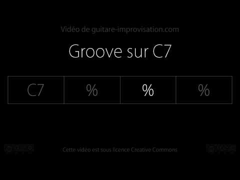 Groove sur C7 : Backing track