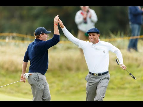 Rory McIlroy and Bryson DeChambeau Discuss The Thrill of the Walker Cup