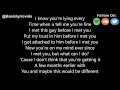 Ivan B Our Time Together Feat Marie Elizabeth Lyrics