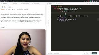 YouTube video 'House Robber - LeetCode 198 - Python (Dynamic Programming)'